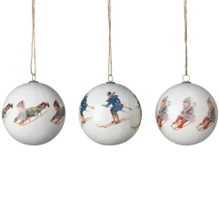 Online Design House Stockholm 3 Bolas Navidad Elsa Beskow, Set nr 7 MultiBlanco