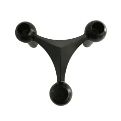 Sale STOFF 3 Candelabros Nagel, Negro