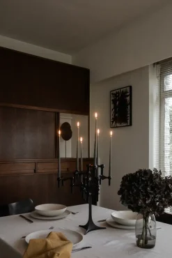Sale STOFF 3 Candelabros Nagel, Negro