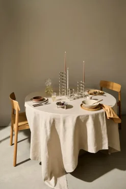 Best STOFF 3 Candelabros Nagel, cromo Plateado