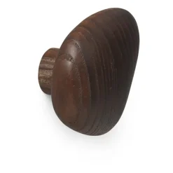 Best Ferm Living 2 Ganchos Cairn, Dark Brown Marrón