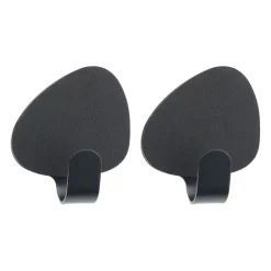 Hot LIND DNA 2 Ganchos Curve Nupo S, Black Negro