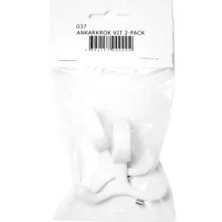 Hot Essem Design 2 Ganchos Nostalgi, Blanco