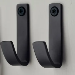 New Meraki 3 Ganchos Thapsus, Acabado cepillado Negro