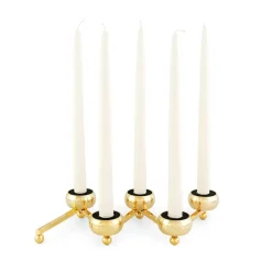 Online KLONG 5 Insertos para candelabro Constella, Negro