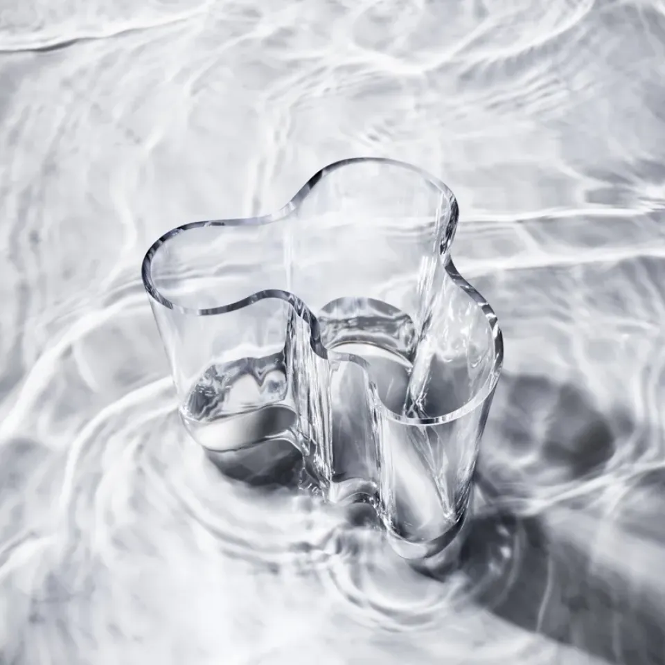 Discount Iittala 2 Jarrones Alvar Aalto, Transparente