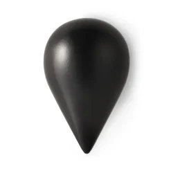 Sale Normann Copenhagen 2 perchas Dropit, grandes, Negro