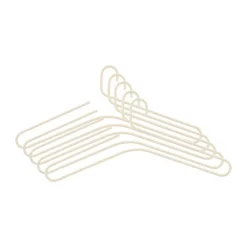 New Scandi Living 5 Perchas Smooth, Beige