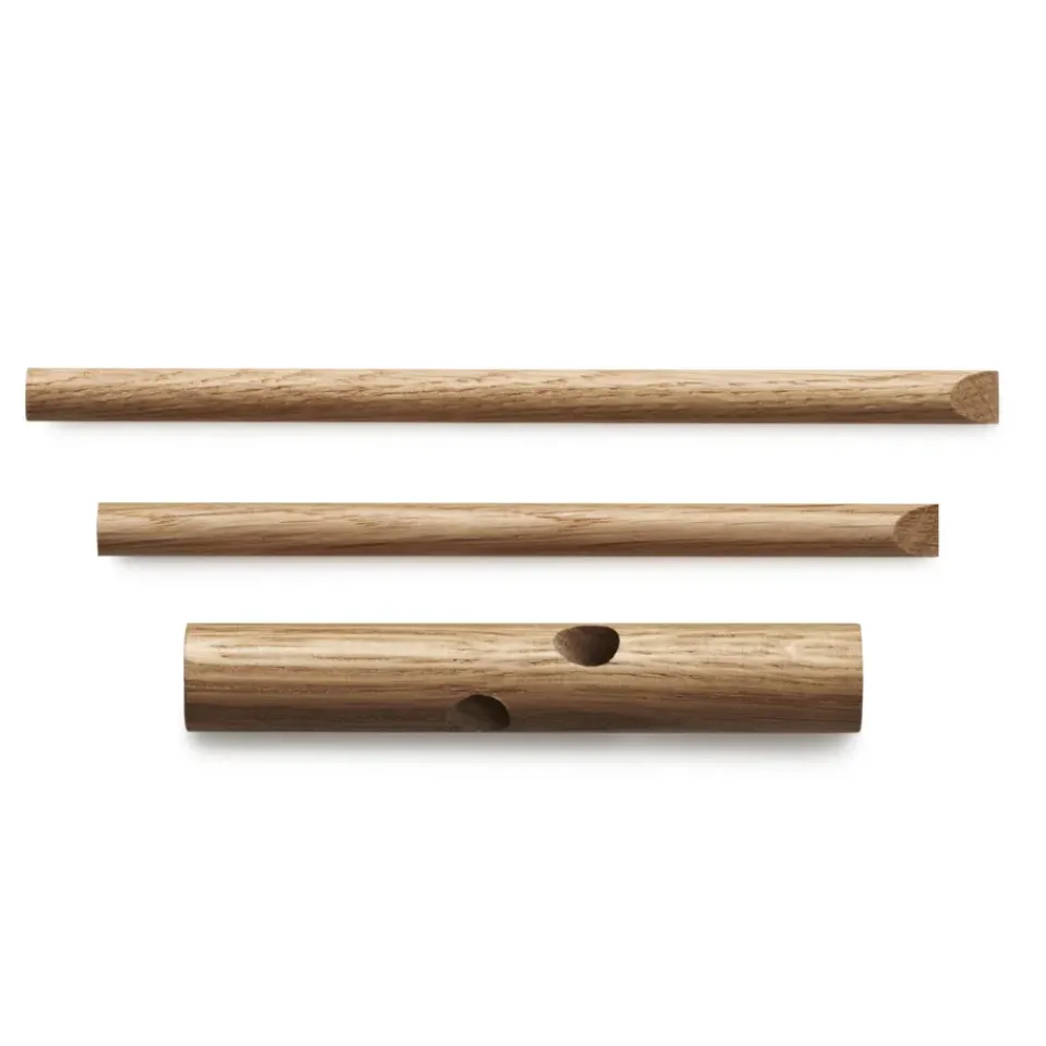 Online Normann Copenhagen 2 percheros Sticks, set de 2, natural Marrón