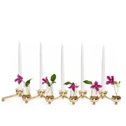 Online KLONG 5 Tubos de vidrio para candelabro Constella, Transparente