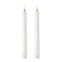 Discount Uyuni Lighting 2 Velas alargadas LED Uyuni , 20,5 cm Blanco