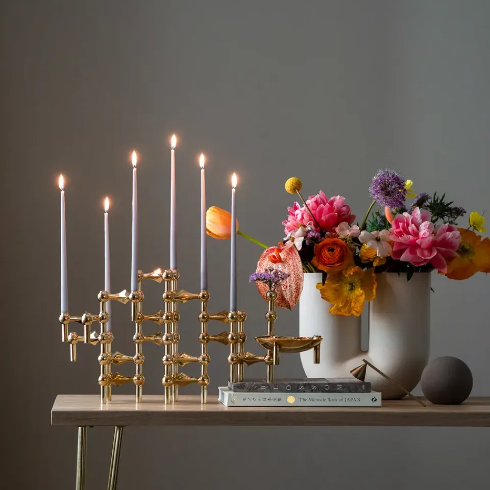 Discount STOFF 6 Velas cónicas de ester & erik, Light lavender Púrpura