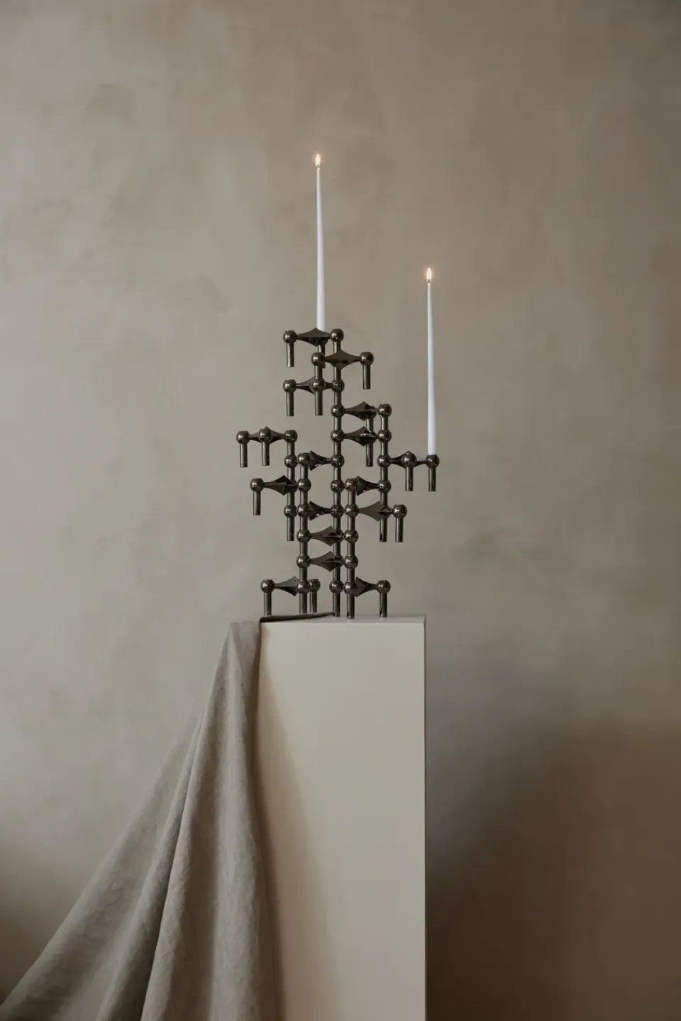 Clearance STOFF 6 Velas cónicas de ester & erik, White Blanco