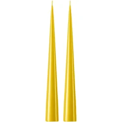 Online Ester & erik 2 Velas 37 cm lacado, Lemon drop 15-0 Amarillo