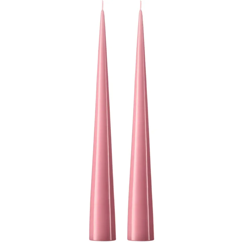 Best Ester & erik 2 Velas 37 cm lacado, Old rose 39 Rosa