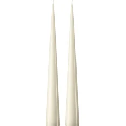 Ester & erik 2 Velas 37 cm lacado, Ivory 06 Blanco