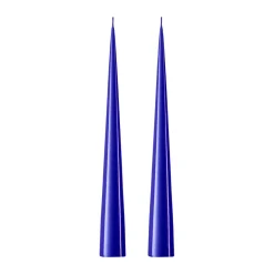 Ester & erik 2 Velas 37 cm lacado, Cornflower 48 Azul