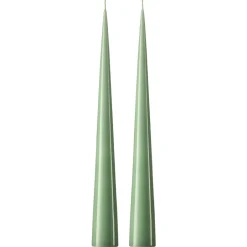 New Ester & erik 2 Velas 37 cm lacado, Eucalyptus 66 Verde