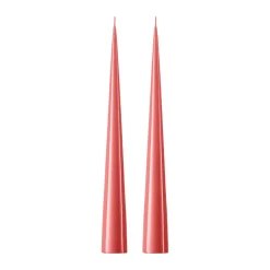 Outlet Ester & erik 2 Velas 37 cm lacado, Coral reef 26 Rosa