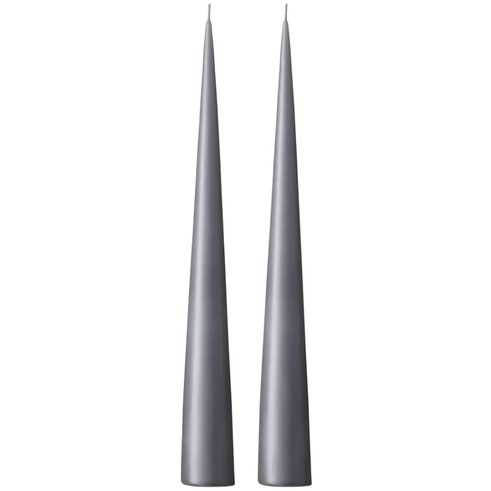 Outlet Ester & erik 2 Velas 37 cm mate, Dark slate 74 Gris
