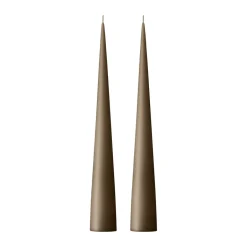 Clearance Ester & erik 2 Velas 37 cm mate, Caviar 77 Gris