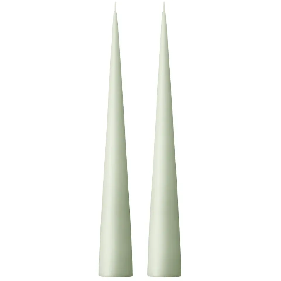 Best Ester & erik 2 Velas 37 cm mate, Water mint 03 Verde