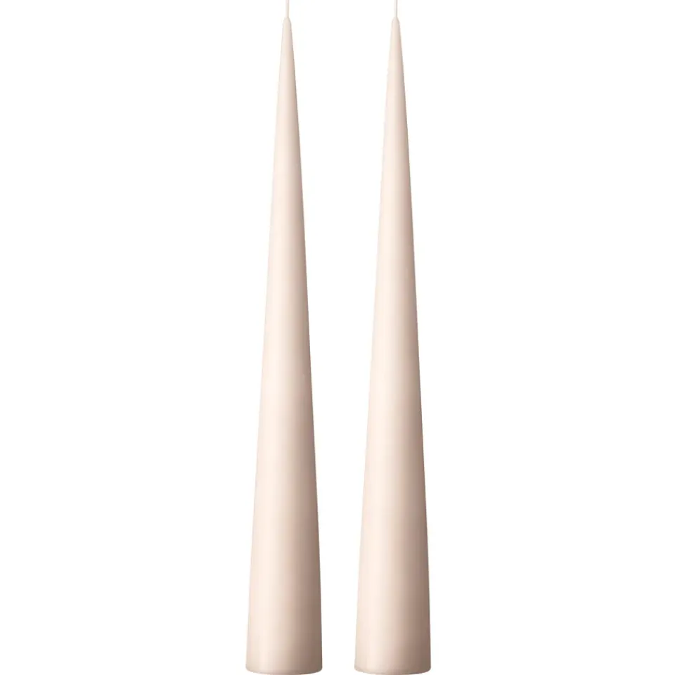 Online Ester & erik 2 Velas 37 cm mate, Linen grey 22 Beige