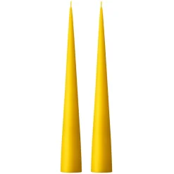 Clearance Ester & erik 2 Velas 37 cm mate, oscuro 15 Amarillo