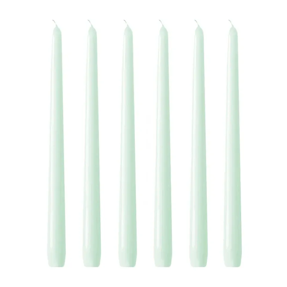 Online Hilke Collection 6 Velas Herrgårdsljus 30 cm, Eucalipto Verde