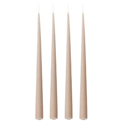 Discount Bloomingville 4 Velas Velvet, Gris