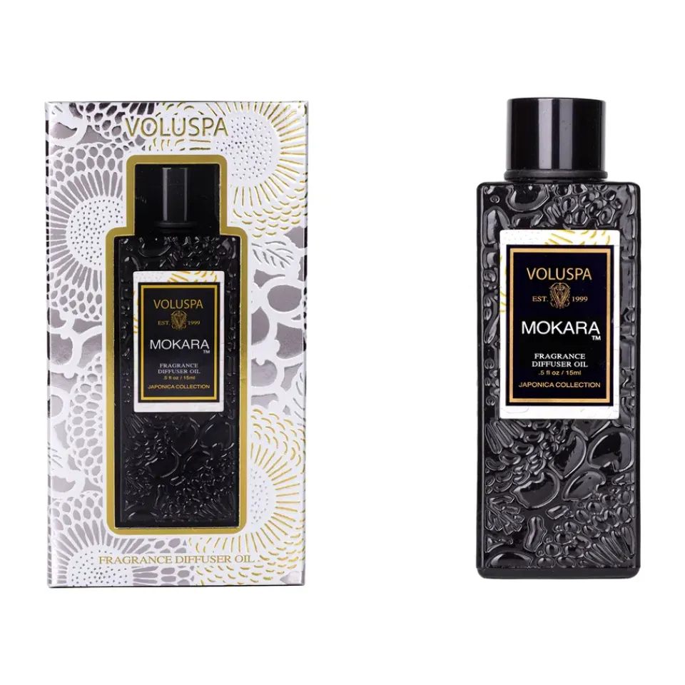 Best Voluspa Aceite esencial Mokara, 15 ml Negro
