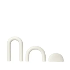 Sale Kristina Dam Studio Adorno Cupola, Offwhite Blanco