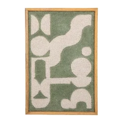 Discount Bloomingville Adorno de pared Longton 45x65 cm, Green Verde
