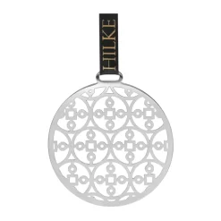 Sale Hilke Collection Adorno de árbol Anima Gemella 2, Latón niquelado Plateado