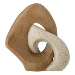 New Bloomingville Adorno Esad 21,5 cm, beige-marrón BeigeMarrón
