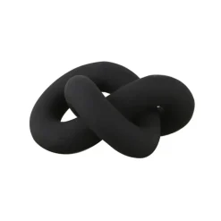 Online Cooee Design Adorno Knot Table large, Black Negro