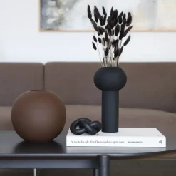 Online Cooee Design Adorno Knot Table small, Black Negro