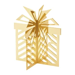 Georg Jensen Adorno navideño 2025, regalo de Navidad, Pequeño Color dorado