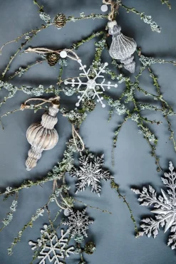 Online Lene Bjerre Adorno navideño Norille 12 cm, Mörkgrå Gris