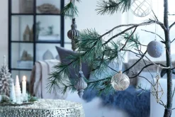 Online Lene Bjerre Adorno navideño Norille 12 cm, Mörkgrå Gris