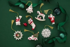Sale Villeroy & Boch Adorno navideño, pick up Christmas Classics, Blanco