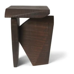 Ferm Living Adorno Silva Piece, Dark stained mango wood Marrón