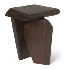 Ferm Living Adorno Silva Piece, Dark stained mango wood Marrón