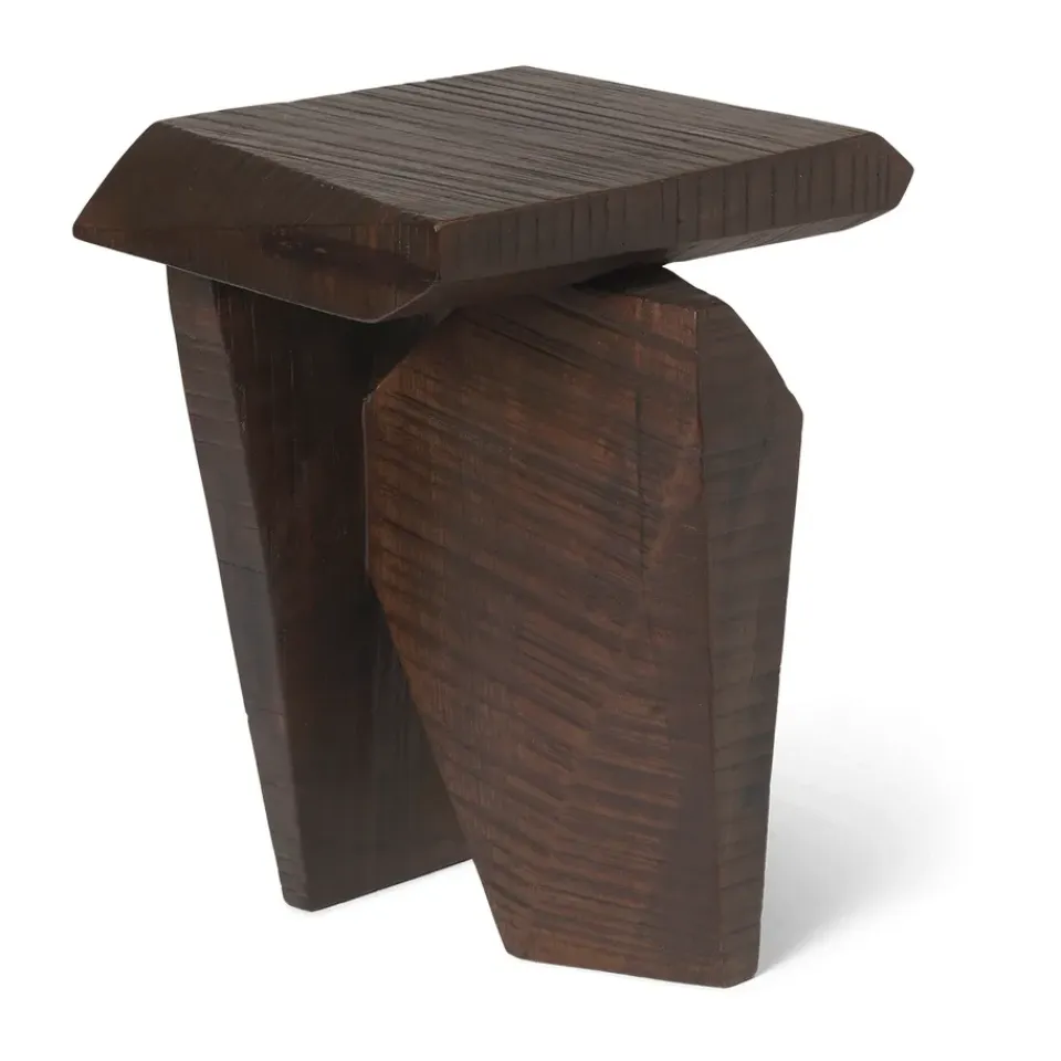 Ferm Living Adorno Silva Piece, Dark stained mango wood Marrón