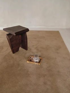 Ferm Living Adorno Silva Piece, Dark stained mango wood Marrón