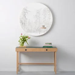 Best A2 Adorno Space, Roble aceitado, vidrio Beige