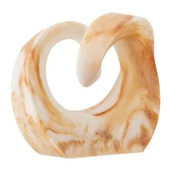 Clearance Bloomingville Adorno Swirl, Marrón MarrónBlanco