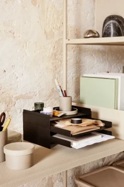 Discount Ferm Living Almacenamiento de documentos 2x2 Organiser, Negro
