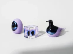 Outlet Iittala Annual egg Birds by Toikka Oriol, 2025 Púrpura