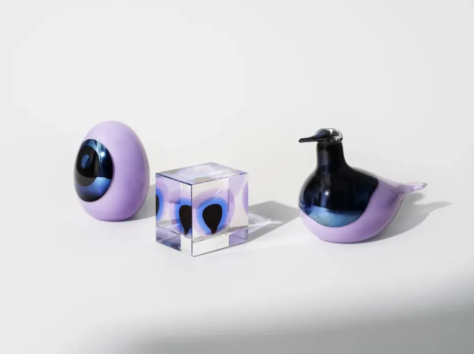 Outlet Iittala Annual egg Birds by Toikka Oriol, 2025 Púrpura